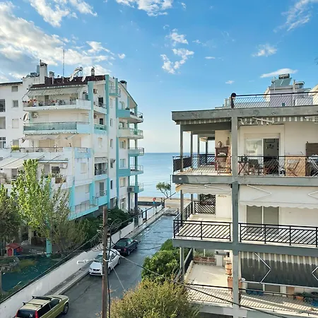 Minu Sonniges In Direkter Strandnaehe, Schnelles Internet, Freies Parken, Nahe Flughafen Peraia (Thessaloniki)